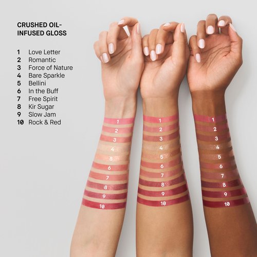 Bobbi Brown Crushed Oil-Infused Gloss | Hydrating, Non-Sticky, Tinted Lip Oil Gloss | High-Impact Shine & Comfortable Feel, 0.20 Fl Oz, Romantic