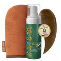 Golden Nights Self Tanner Mousse - Rapid Dark Tan for Deeper Glow | Vegan & Cruelty-Free - 7.2 oz