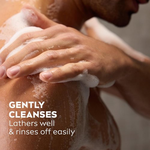 NIVEA MEN Sensitive Body Wash - Moisturizing Bamboo Extract Formula for Sensitive Skin | 16.9 Fl Oz, Pack of 3