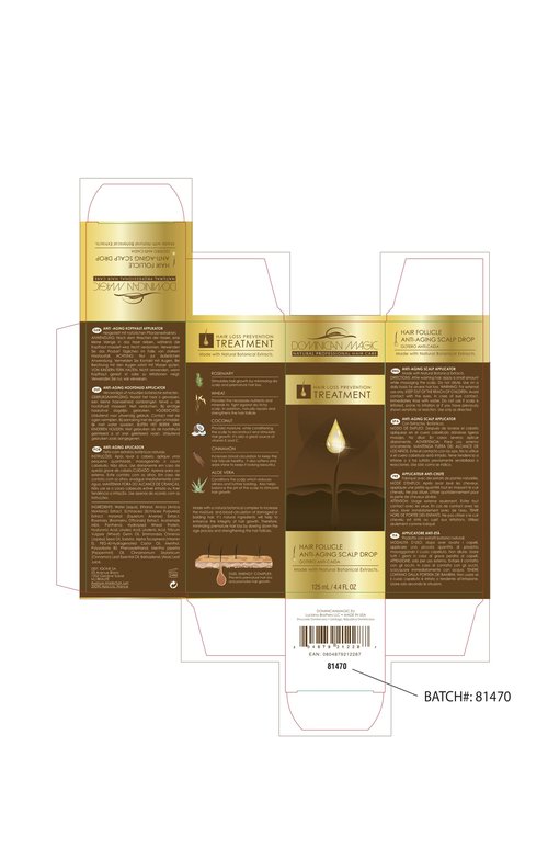 Dominican Magic Hair Follicle Anti Ageing Scalp Drops 4.4oz Boxed (2 Pack)