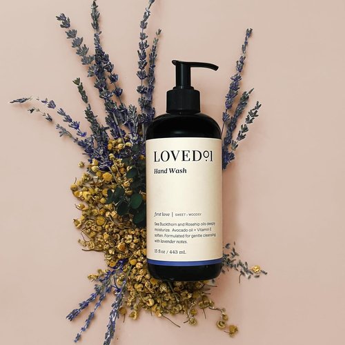 John Legend Skincare Loved01 Hand Wash - Gentle & Hydrating Liquid Soap with Lavender Scent | 15 oz