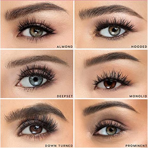 Luxillia 16-Piece Magnetic Eyelashes with Applicator & Magnetic Eyeliner Kit – Reusable Natural Magnetic Lashes – Easy Apply Lash Kit for Beginners – Waterproof, Short & Dramatic Looks