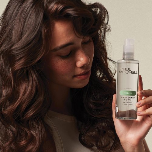 Paul Mitchell Super Skinny Serum - Blowout Primer for Faster Drying & Humidity Resistance | All Hair Types