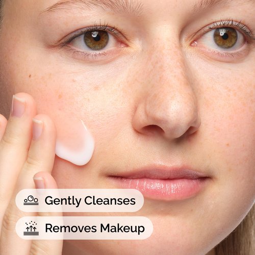 The Ordinary Glycolipid Cream Cleanser, Gentle Makeup Removal with Plant-Derived Glycolipid Agents, 5.1 Fl Oz