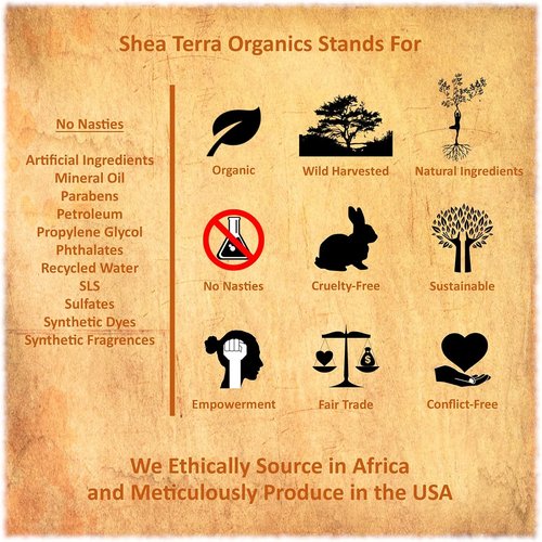 Shea Terra Organics Mama’s Gold Stretch Mark Wonder Oil - Non-Toxic Maternity & Postpartum Belly Oil | 8oz
