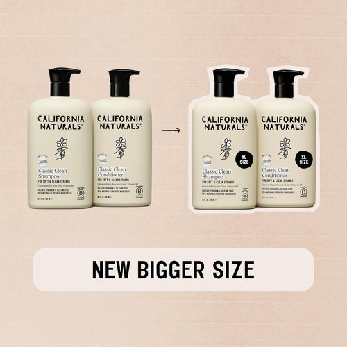 California Naturals Coconut Shampoo & Conditioner Set - Natural, Vegan & Cruelty-Free | 20 Fl Oz (Pack of 2)