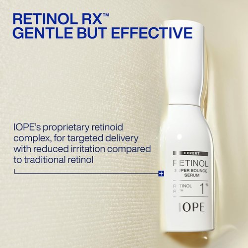 IOPE Expert Retinol Serum Gel Mask - High-Performance Hydrogel for Firming & Radiance - Intensive Anti-Aging Treatment