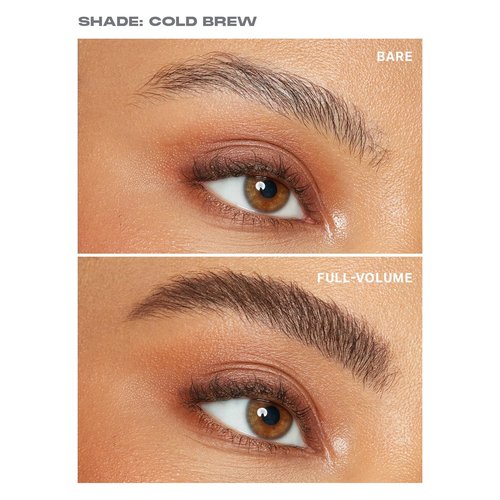 Morphe Brow Tease Eyebrow Gel Mousse - Volumizing Tint & Shape with Natural Bamboo Fibers - ColdBrew (0.16 fl oz)