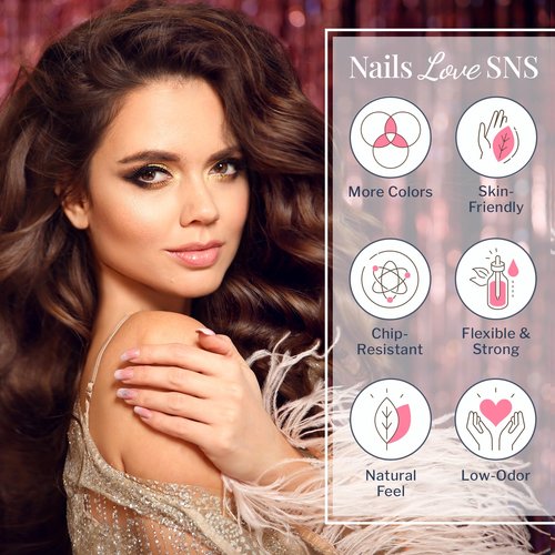 SNS Nail Dip Powder, Gelous Color Dipping Powder - Skol! (Blue/Teal, Shimmer) - Long-Lasting Dip Nail Color Lasts 14 Days - Low-odor & No UV Lamp Required - 1 oz