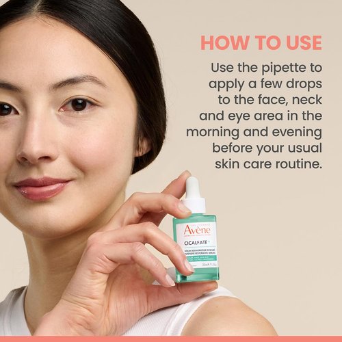 Avène Cicalfate+ Intensive Restorative Serum - Strengthens Skin Barrier with Pro-Vitamin B5 | Fragrance-Free, All Skin Types