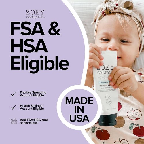 Regine Switzerland Baby Diaper Cream - Pediatrician Approved Zinc Oxide & Kaolin Clay Rash Protectant - Fragrance-Free 3.4 oz