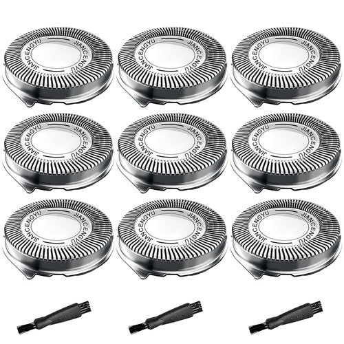 Philips Norelco HQ8 Replacement Heads - Precision Blades for Aquatec Shavers | 9 Pack Compatible with PT720, AT750, AT890, PT730 Series