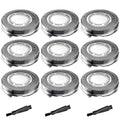 Philips Norelco HQ8 Replacement Heads - Compatible Blades for Aquatec Shavers | 9 Pack
