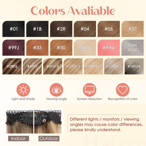 Hairro 6PCS 6 Clips In Short Hair Extensions Remy Real Human Hair Clip Ins Mini Clip On Hairpin Hairpieces For Women 33g 12 Inch #2RP6