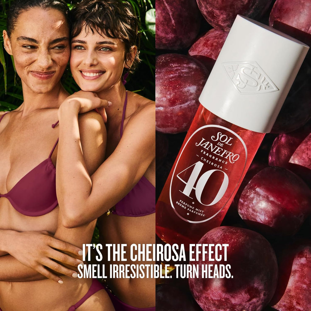 SOL DE JANEIRO Cheirosa Hair & Body Fragrance Mist Set - Full & Travel Size Duo | 8.1 & 3 fl oz