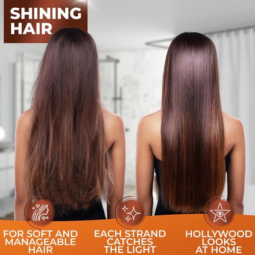 **Regine Switzerland Moroccan Argan Oil Shampoo & Conditioner Set - Sulfate-Free Hydration for Curly, Color-Treated Hair**