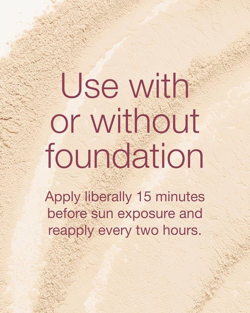 Mineral Fusion Brush-On Powder Sunscreen SPF 30 - Translucent Natural Daily Sun Care | Hypoallergenic & Travel Friendly