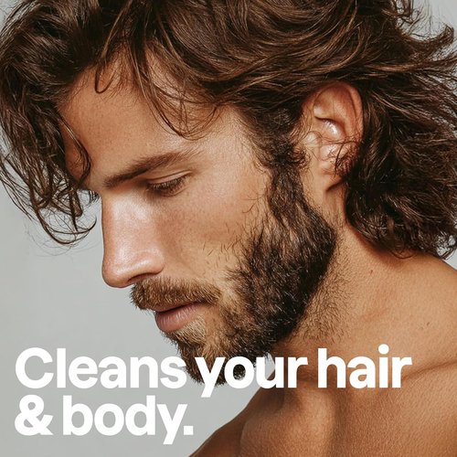ATTITUDE 2-in-1 Body Wash & Hair Shampoo - EWG Verified, Vegan Formula with Black Willow & Aspen, 16 Fl Oz