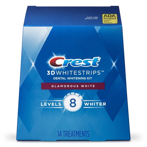 Crest 3D Whitestrips, 1 Week Smile Transformation, Whitestrips 3D White, Teeth Whitening Strip Kit, 14 Treatments (Each with 1 Upper/1 Lower), 28 Strips