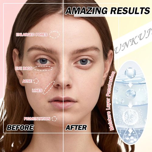 JunKuJK 30PCS Hydrating Facial Sheet Mask,Moisturizing Face Masks Skincare Gift Set,Brighten Long Lasting Face Mask Skin Care & Facial Mask Kit for All Skin Types