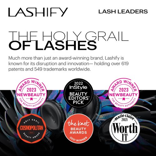 Lashify Bold Plus+ 10mm Gossamer Eyelash Extensions Refill in Minx Color, Easy DIY False Lashes for the Most Delicate, Natural and Long Lasting Look