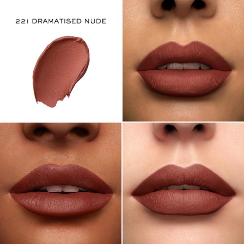 Lancôme L'Absolu Rouge Drama Matte Lipstick - Bold Matte Finish - Lasting Comfort & Hydration - 221 Dramatised Nude