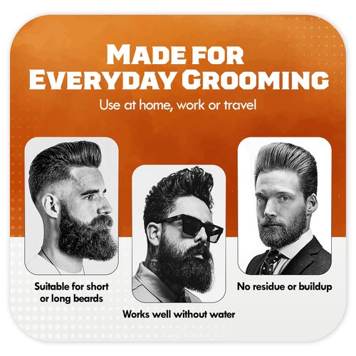 Reuzel Refresh No Rinse Beard Wash, Instantly Freshens Beard, 3.38 oz