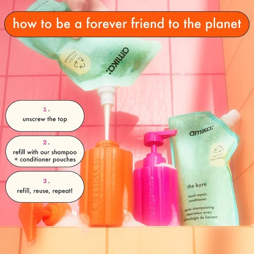 Amika Forever Friend Tritan Refillable Water Bottle - Eco-Friendly & Durable Design