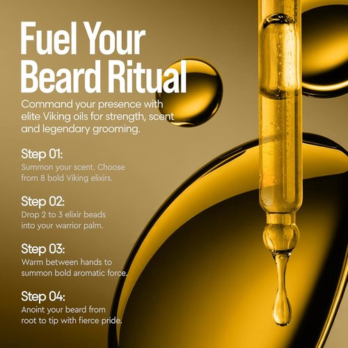 The Beard Struggle Beard Oil Sampler Kit - 8 Premium Viking Scents for Ultimate Beard Care