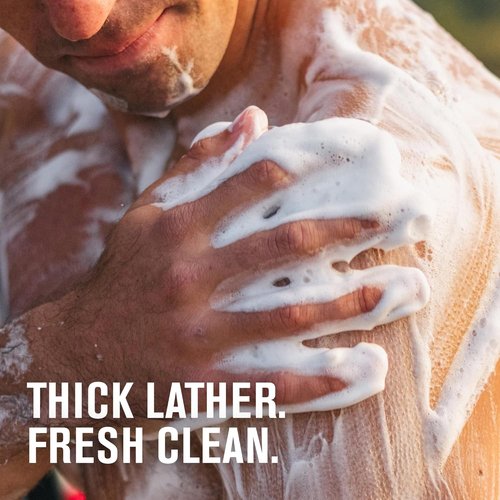 Every Man Jack Amber & Sandalwood Hydrating Body Wash - Nourish & Cleanse All Skin Types | 24oz (Pack of 2)