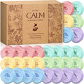 Shower Steamers 30 PCS with Individually Wrapped, Shower Bombs for Women with 6 Rich Scents, Rose Peppermint Citrus Eucalyptus Ocean Lavender, Valentines Birthday Mother's Day Present for Mom Wife Men
