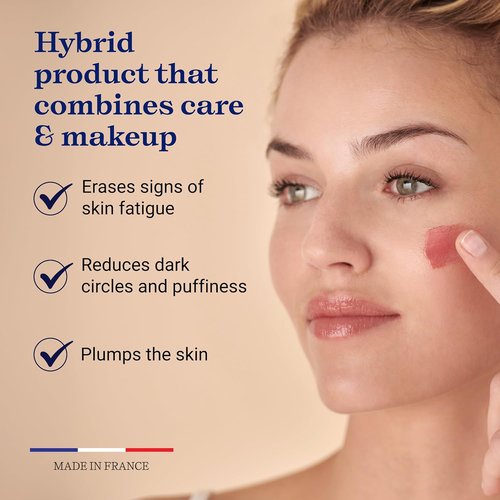 Embryolisse Radiant Complexion Cream - Illuminating Makeup & Moisturizer with Hyaluronic Acid, 1.01 Fl. Oz.