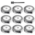 SH30 Replacement Heads for Phlips Norelco Electric Shaver Series 1000, 2000, 3000 and S738 Click and Style, SH30 Shaving Heads Easy Cut