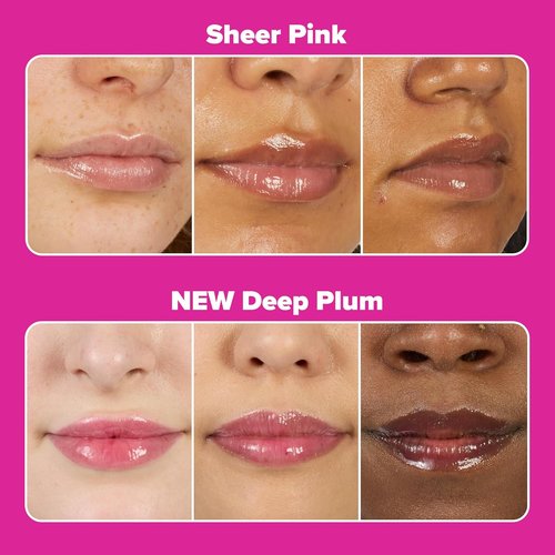Paula’s Choice Peptide Plumping Gloss Balm Duo - Hydrating & Smoothing Lip Balm Set of 2, Clear & Tinted