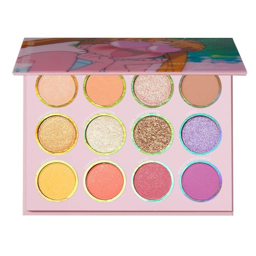 ColourPop x Sailor Moon Pretty Guardian Makeup Palette - Pastel Shadows with Metallic & Matte Finishes | High-Pigment, Buildable Formula (0.5 oz)