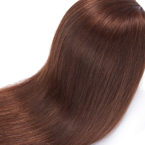 Headstar 24-26" Human Hair Mannequin Head - Hairdresser Training Head for Practice Cutting & Braiding
