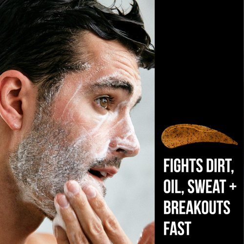 RUGGED & DAPPER Daily Duo Skincare Set for Men - Age Defense Moisturizer & Power Scrub Face Wash