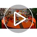 Soccer & Grass Party Tablecloths 84 Inch Disposable Circle Cover - 6 Pack