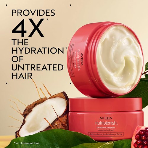 Aveda Nutriplenish Treatment Masque - Intense Deep Conditioning Mask for Medium to Thick Hair | Organic Oils & Butters