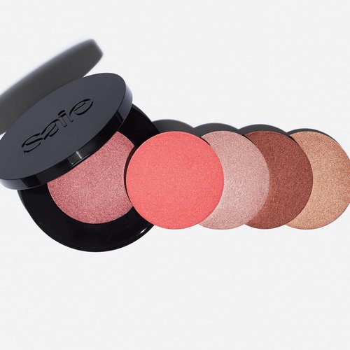Saie Glow Sculpt Multi-Use Highlighter | Cream Blush with Hyaluronic Acid & Micropearl - Quartzglow (.02 oz)