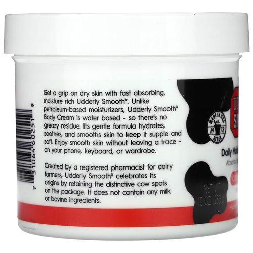 Udderly Smooth Daily Moisturizing Body Cream, Original Formula, 10 oz (Pack of 3)