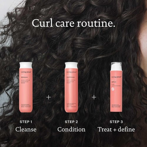 Living Proof Curl Shampoo & Conditioner Duo - Strengthens & Defines Wavy, Curly, Coily Hair