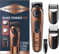 King C. Gillette Beard Trimmer PRO - Cordless Design with 40 Length Settings & Accessories Included