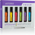 doTERRA - Aromatherapy Touch Kit - 6 Essential Oil Roll-Ons (10 mL Each)
