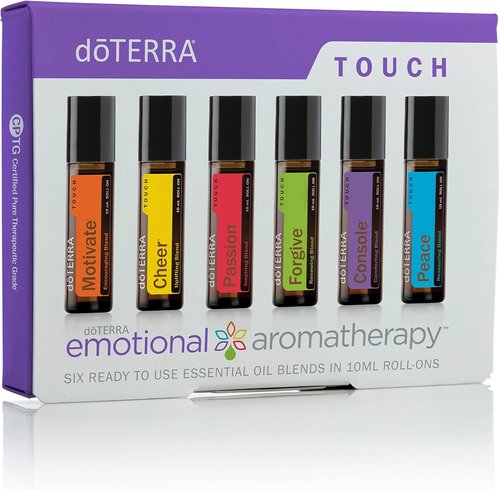 doTERRA - Aromatherapy Touch Kit - 6 Essential Oil Roll-Ons (10 mL Each)