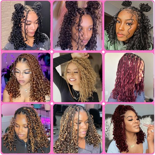 B-Fashion Human Braiding Hair for Boho Braids Deep Wave Bulk Human Hair for Braiding 18 Inch 2 Bundles 100G 100% Brazilian Wet and Wavy Curly Extensions No Weft Bundles