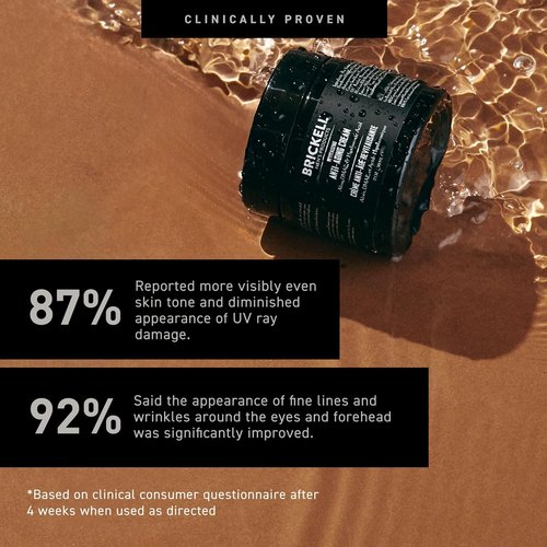 Brickell Men's Revitalizing Anti-Aging Cream - Natural Face Moisturizer to Reduce Fine Lines | 2 Ounce