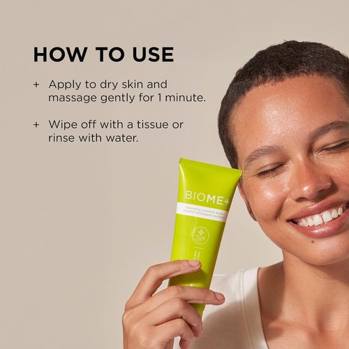 IMAGE Skincare BIOME+ Cleansing Comfort Balm - Microbiome-Friendly Gentle Cleanser, Reduces Moisture Loss