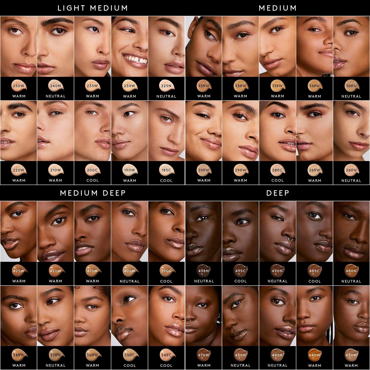 Were Even Hydrating Longwear Concealer - 210W Light Medium With Warm Golden Undertones by Fenty Beauty for Women - 0.30 oz Concealer