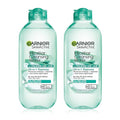 Garnier Micellar Water - Hydrating Facial Cleanser & Makeup Remover with Hyaluronic Acid | 13.5 Fl Oz (400mL), 2 Count